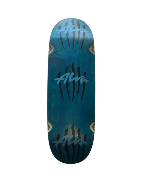 Alva EGG Metallic Triple Scratch Team logo Metallic EGG deck