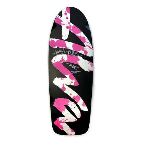 Alva Pig Black/Pink deck