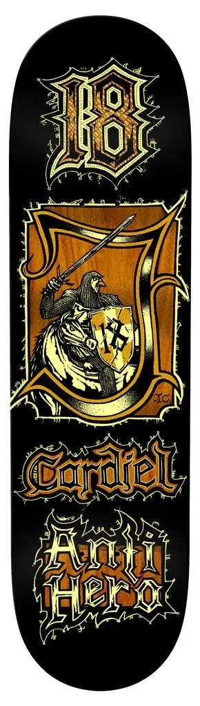 Anti Hero Cardiel Medieval deck