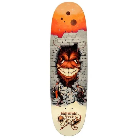 Anti Hero Grimple Stix Barbarians Flyer Shape deck