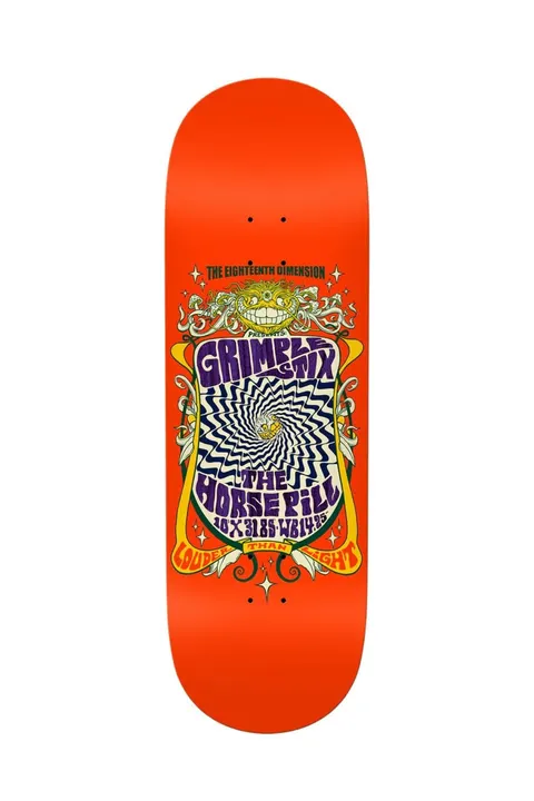Anti Hero Grimple Stix | Team Litho Horsepill | Orange deck