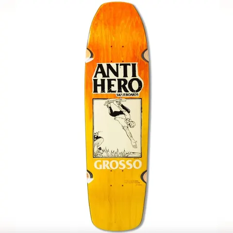 Anti Hero Grosso Handplant Skate Shop Day 2025 (Orange Fade) deck