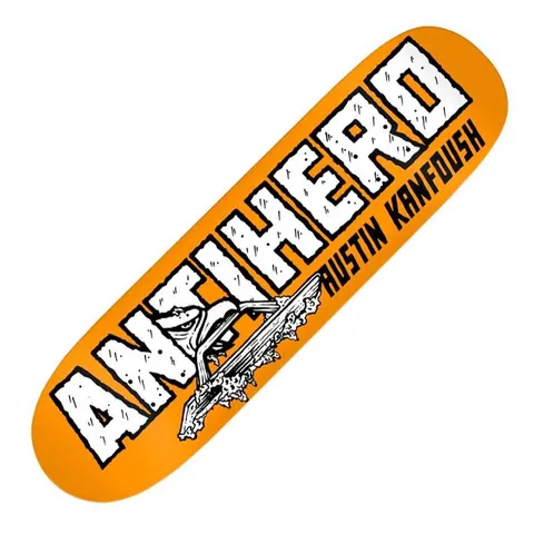 Anti Hero Kanfoush Custom (Orange) deck