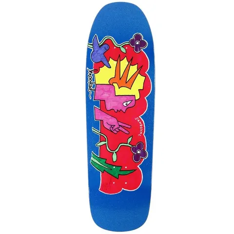Anti Hero Krooked Sandoval Peace Sign Blue deck
