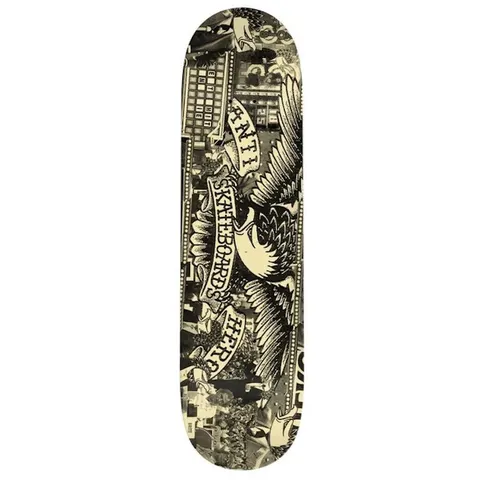 Anti Hero Wheel Of Antihero Black/Tan deck