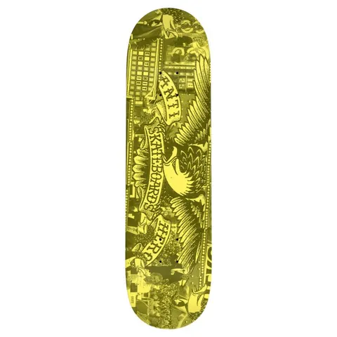 Anti Hero Wheel Of AntiHero PP (Brown/Yellow) deck
