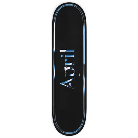 April Chrome Logo deck