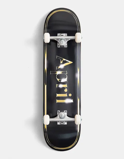 April OG Logo Golden (Black) deck