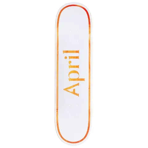 April OG Logo (Orange) deck