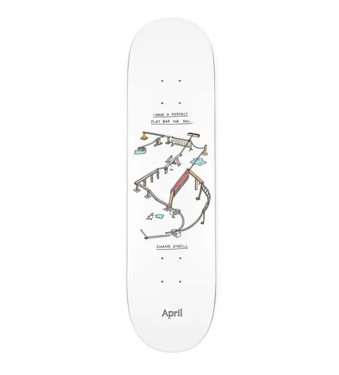 April Perfect Flat Bar (Shane O'Neill) deck