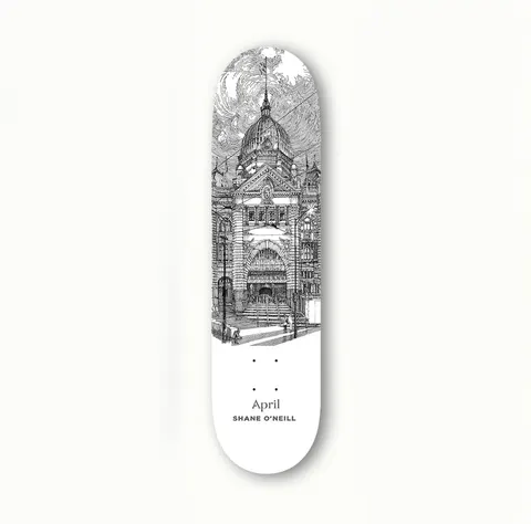 April Shane Flinders St deck