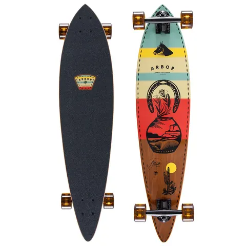 Arbor Artist Jess Mudget Axis Cruiser deck