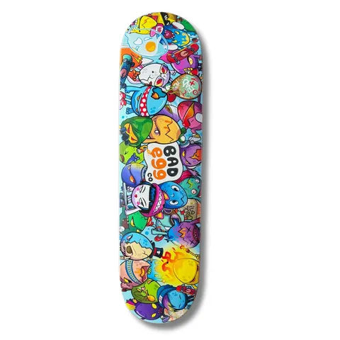 Bad Eggs Scrambled Skate deck