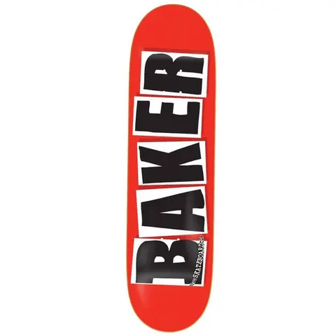 Baker Brand Logo 8.3875 (Red/Black) deck