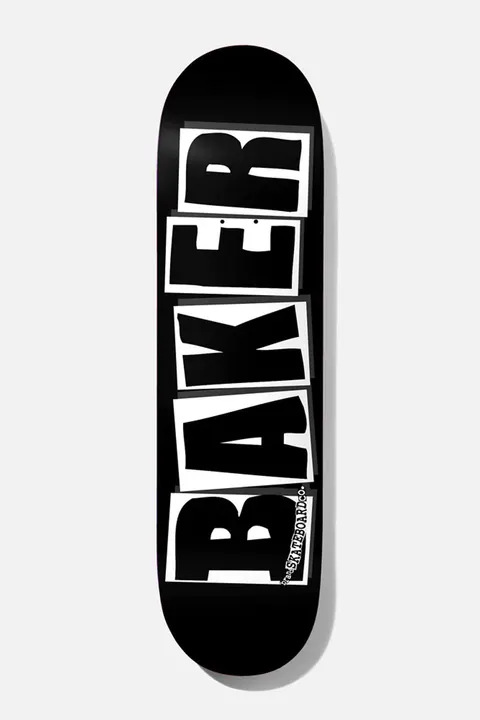 Baker Brand Logo BLK/WHT deck