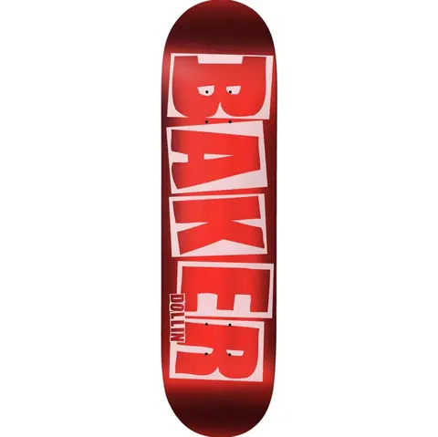 Baker Brand Logo (Dollin) (Red Foil) deck