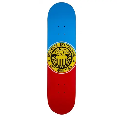 Birdhouse Eagle Logo (Blue/Red) deck