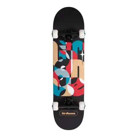 Birdhouse Factory Stage 3 Overlay Logo (Black) deck