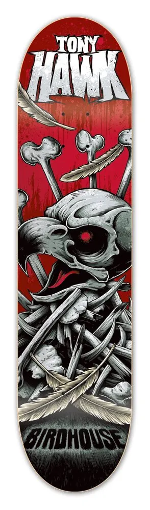 Birdhouse Hawk Bonepile deck