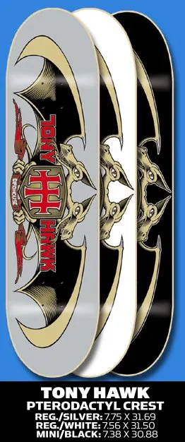 Birdhouse Hawk Ptero Crest deck