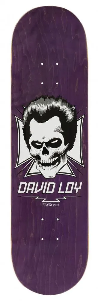 Birdhouse Loy Skull (Purple) deck