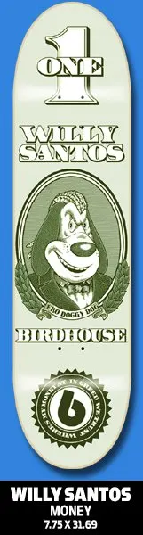 Birdhouse Money deck