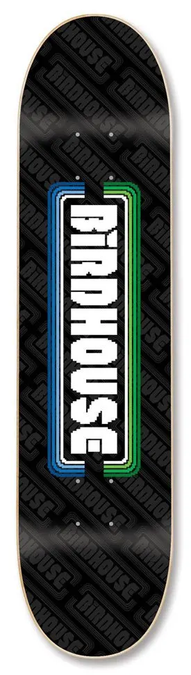 Birdhouse Pixel Bricks Logo deck