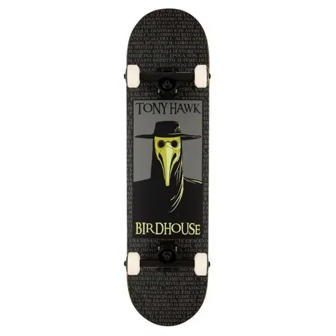 Birdhouse Plague Doctor Stage 3 Factory (Black) deck