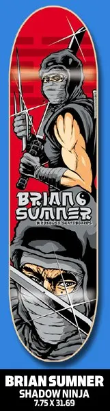 Birdhouse Shadow Ninja deck