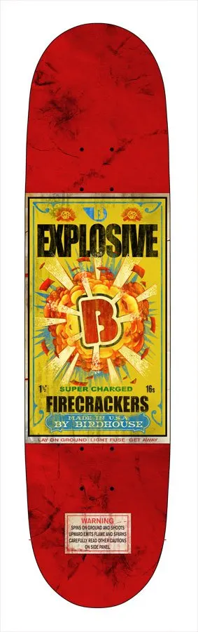 Birdhouse Team Firecracker deck