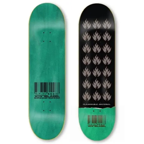 Black Label Flammable Material deck