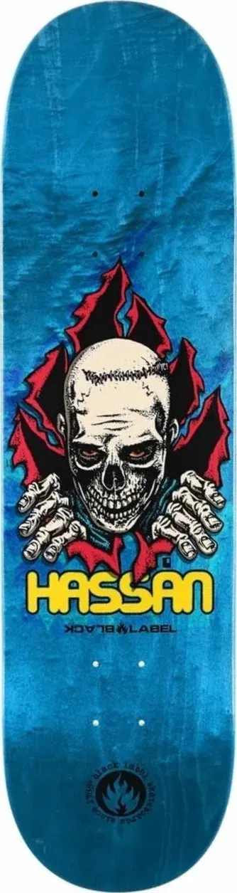 Black Label Hassan Shredder (Blue Stain) deck