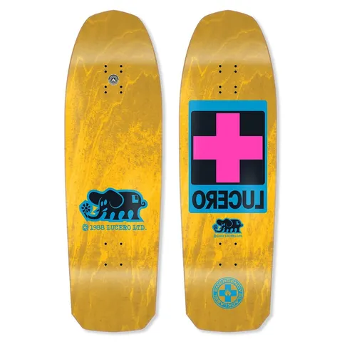 Black Label Lucero Cross (Yellow Stain) deck