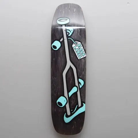 Black Label OG Crutch Curb Cut (Black Stain) deck
