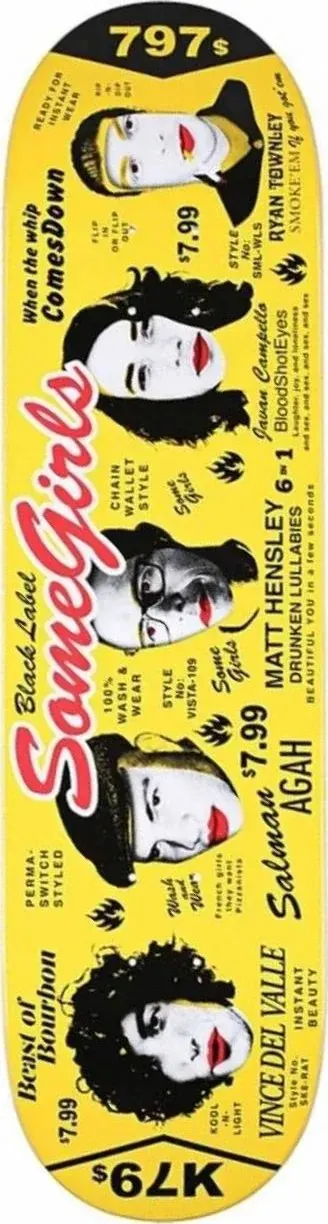 Black Label Some Girls (Yellow) deck