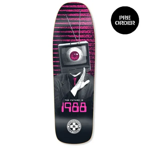 Black Label The Future is 1988 Bail Gun Shape Pink deck