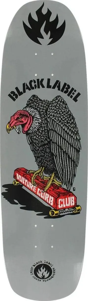 Black Label Vulture Curb Club Grey deck