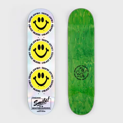 Blast Holo Smile Popsicle deck