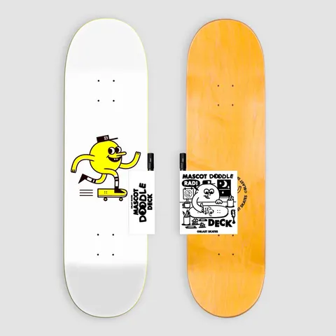 Blast Mascot Logo Doodle deck
