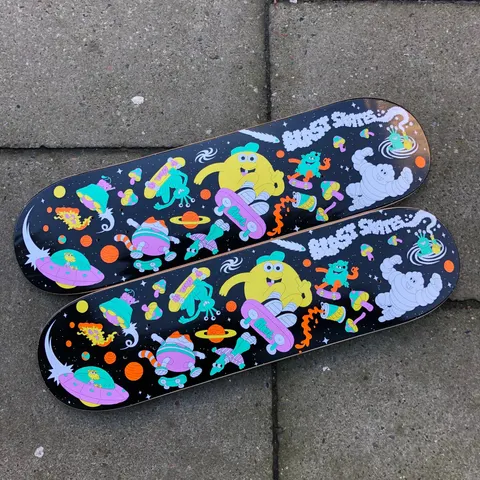 Blast Space Junk deck