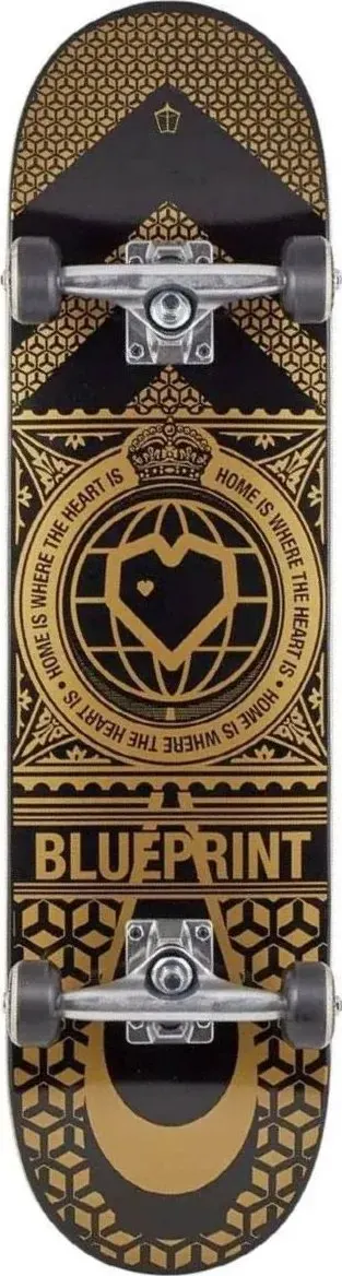 Blueprint Home Heart (Black/Gold) deck