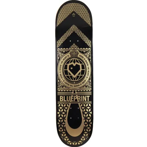 Blueprint Home Heart (Black Gold) deck