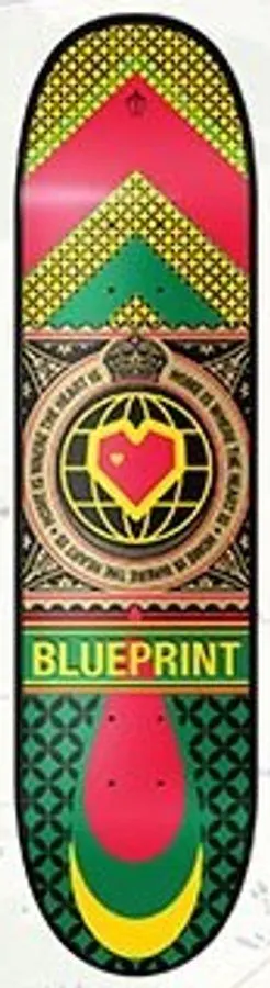Blueprint Home Heart – Team 7.875" deck
