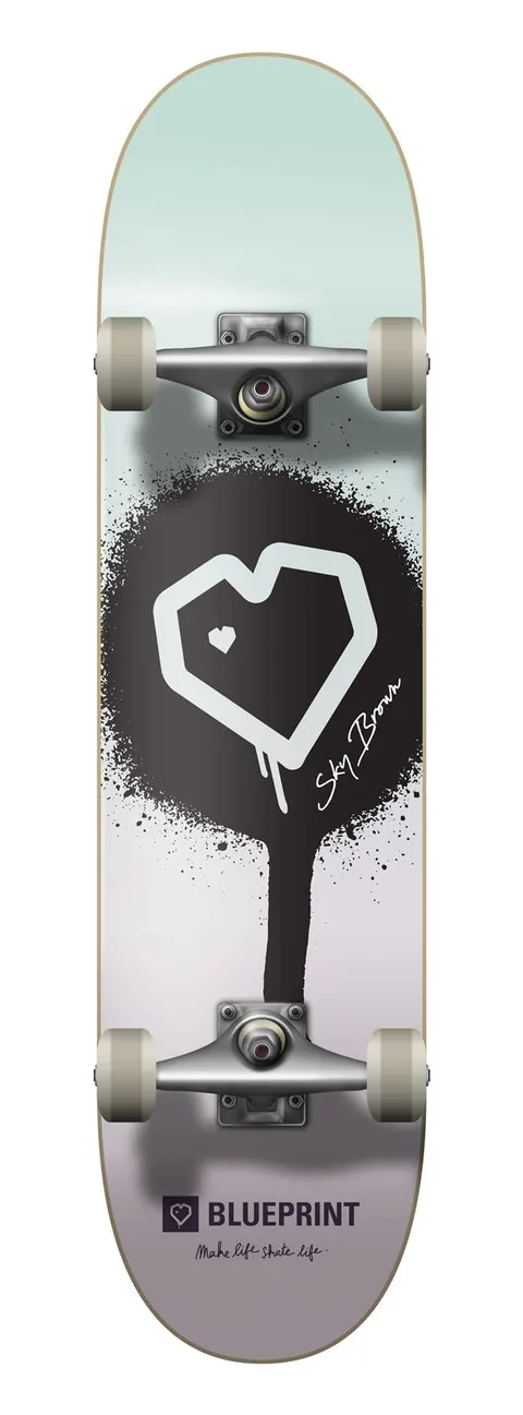 Blueprint Sky x MLSL Collab Guest Pastel (Fade) deck