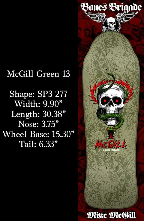 Bones BRIGADE: Series 13 McGill deck