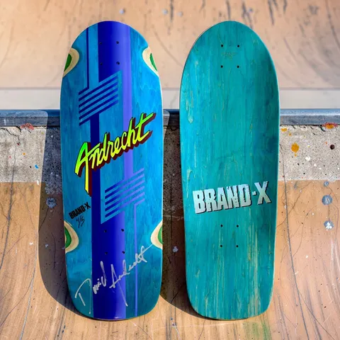 Brand-X Dave Andrecht & AUTOGRAPHED deck