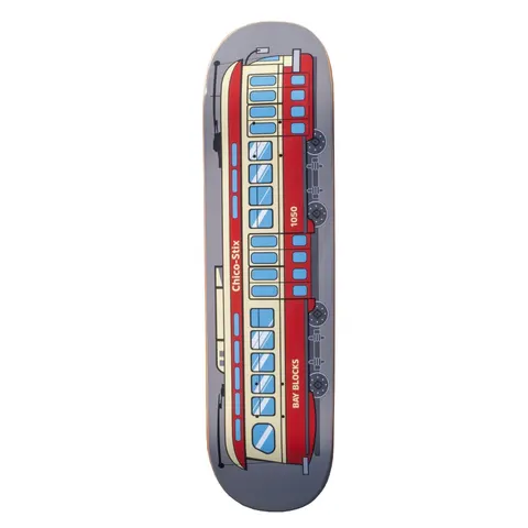 Chico Stix Bay Block SF Trolley deck