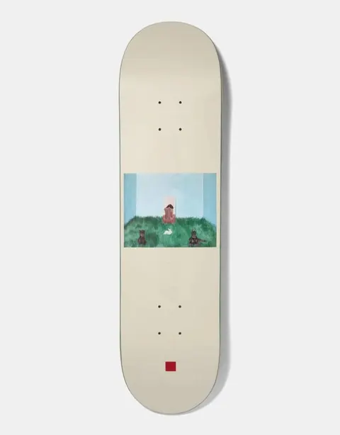 Chocolate L8RGRL Capps Doberman deck