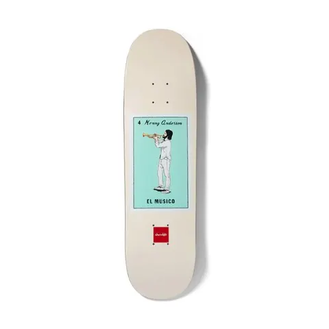 Chocolate Loteria Card El Musico | Kenny Anderson deck