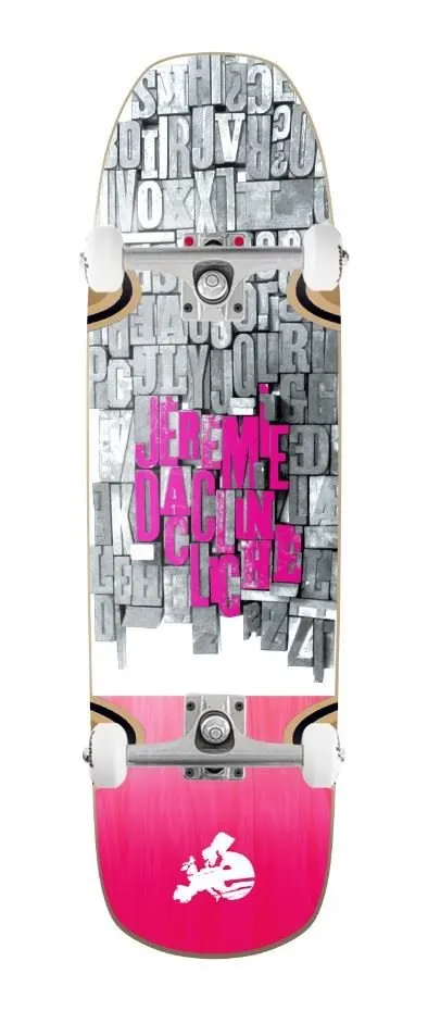 Cliché Cliché Gutenberg Daclin (White / Pink) deck